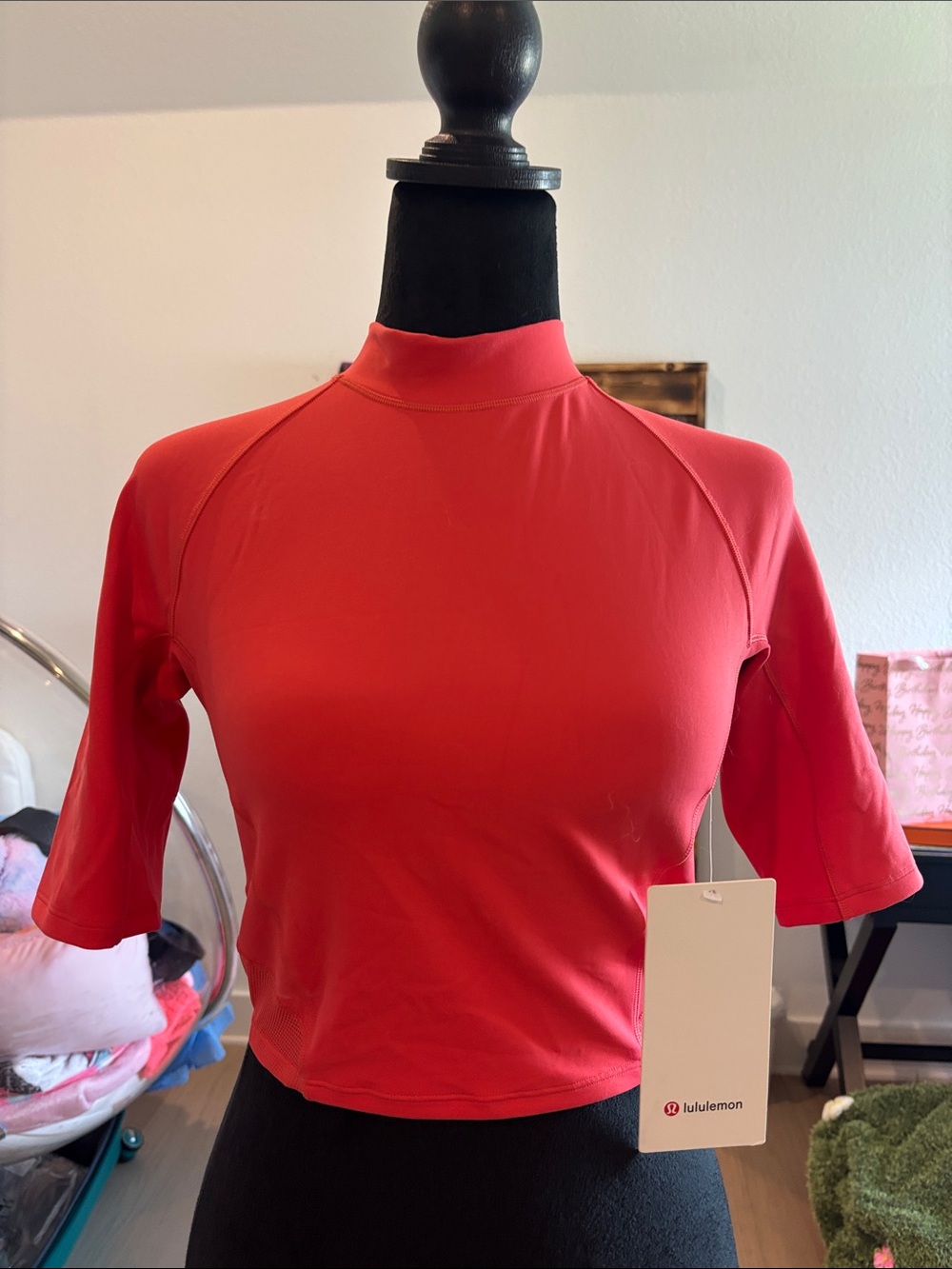 lululemon Everlux and Mesh Cropped SS